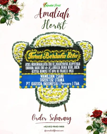 Papan Bunga Duka Wergonayan